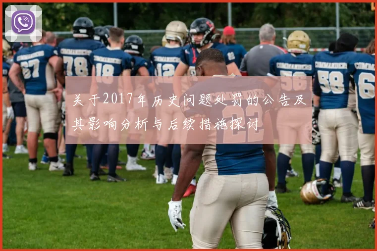 关于2017年历史问题处罚的公告及其影响分析与后续措施探讨